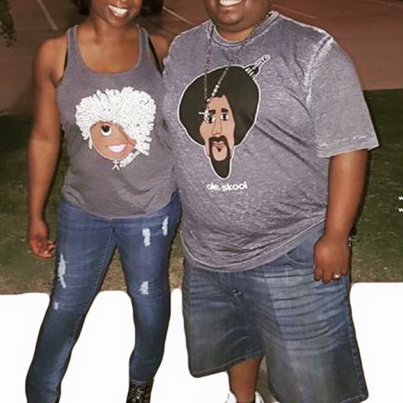 Acid wash styled graphic men tee 2XL afro & beard - Picture 2 of 2